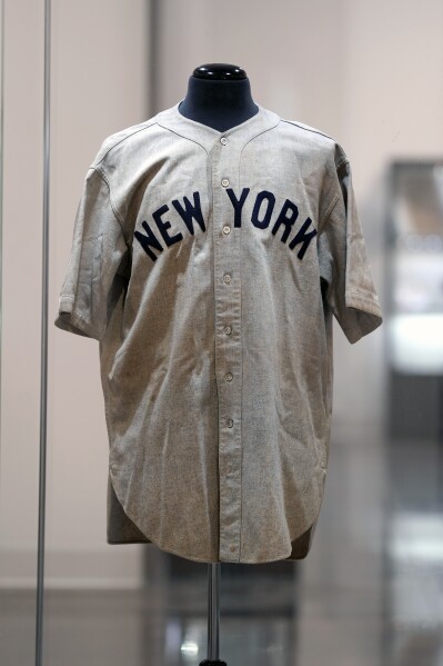Babe ruth original jersey discount
